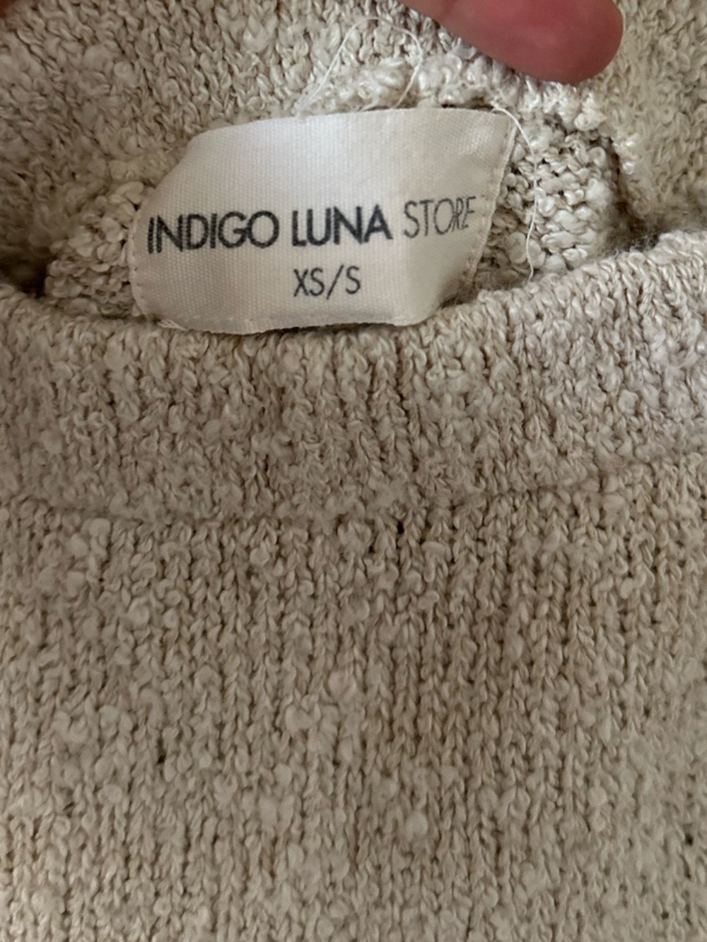 Indigo Luna Winterfall Skirt in Cloud Cream Size XS/S - Picture 10 of 12
